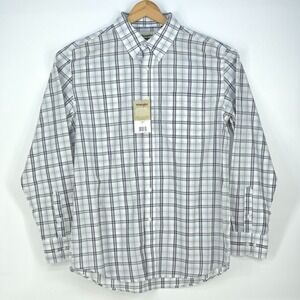 Wrangler Riata Plaid Button Down Shirt Mens Large Western Cowboy Officewear Dad